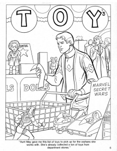 Note the shameless Secret Wars plug