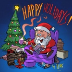 Santa Takes A Break