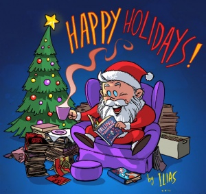 Santa Takes A Break