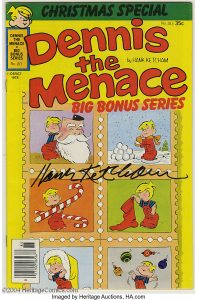 Dennis the Menace Bonus Magazine Series 183 (autographed)