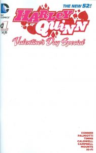 Harley Quinn Valentine's Day Special 1 (Blank Variant)