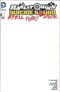 Harley Quinn and the Suicide Squad April Fools’ Special (2016) 1 (Blank Variant)