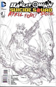 Harley Quinn and the Suicide Squad April Fools’ Special (2016) 1 (Jim Lee Sketch Variant)