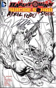 Harley Quinn and the Suicide Squad April Fools’ Special (2016) 1 (Inks Retailer Variant)