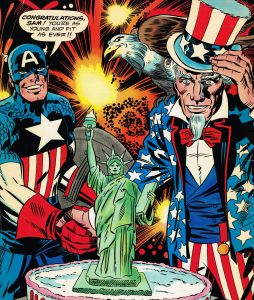 Marvel Treasury Special Featuring Captain America’s Bicentennial Battles (1976) 1 back cover