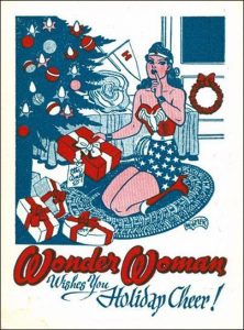 Wonder Woman Wishes You Holiday Cheer!