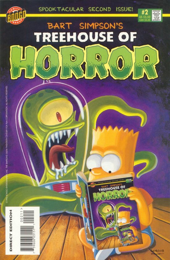 Bart Simpon's Treehouse of Horror (1996) #2