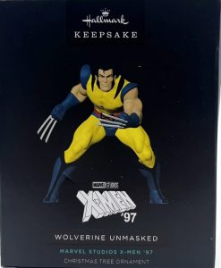 Wolverine Unmasked ornament